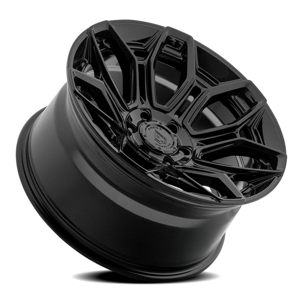 20x9 Arena Wheel Co. A140 Viper Glossy Black Wheel 6x135/6x5.5 (0mm)