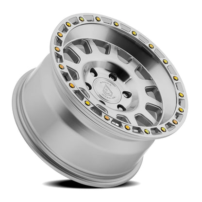 17x9 Arena Wheel Co. A143 Sting Gloss Silver Machined Wheel 6x135 (0mm)