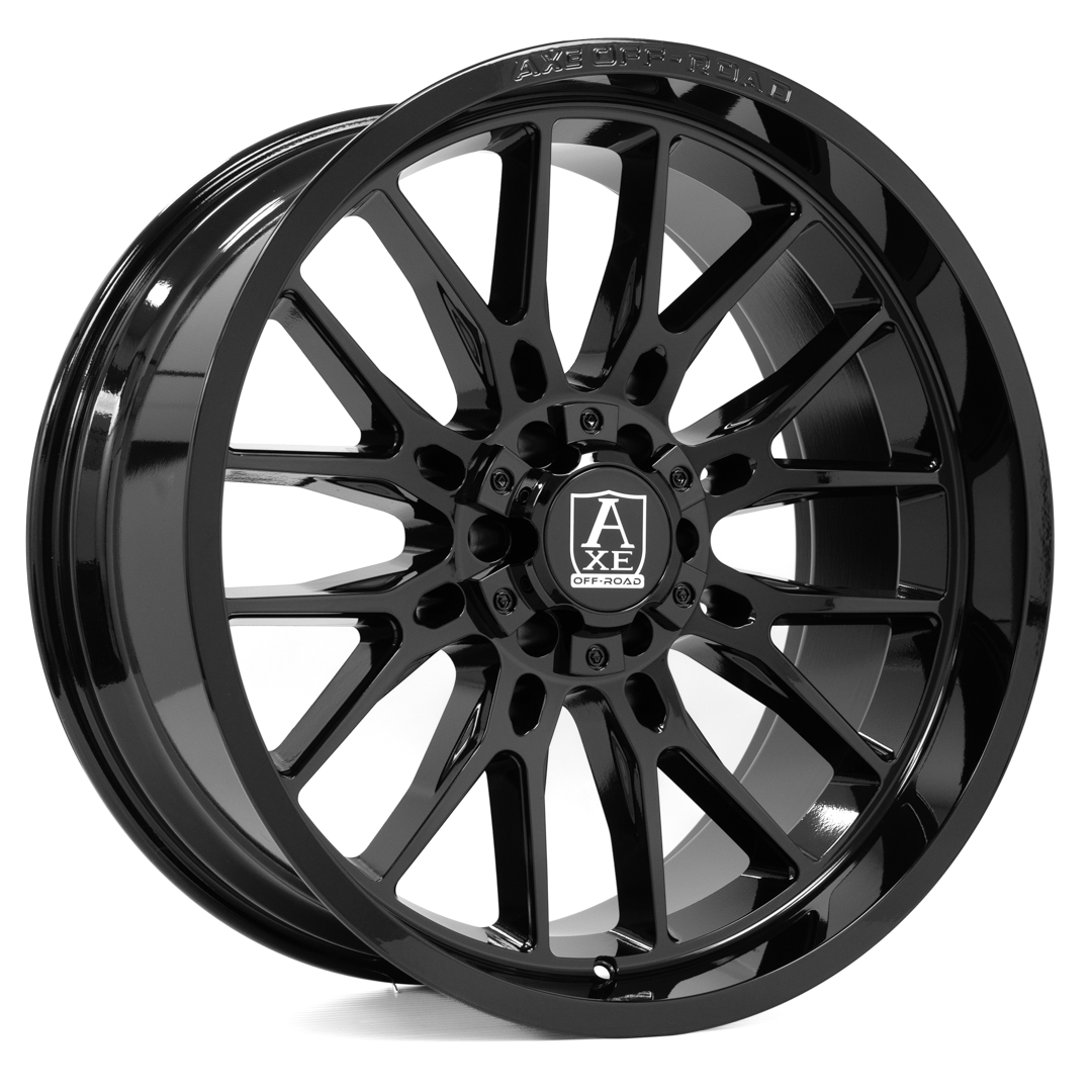 22x10 Axe Atlas Gloss Black Wheel 6x135/6x5.5 (-19mm)