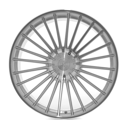 20x8.5 Axe Wheels EX50 Silver Wheel 5x112 (25mm)