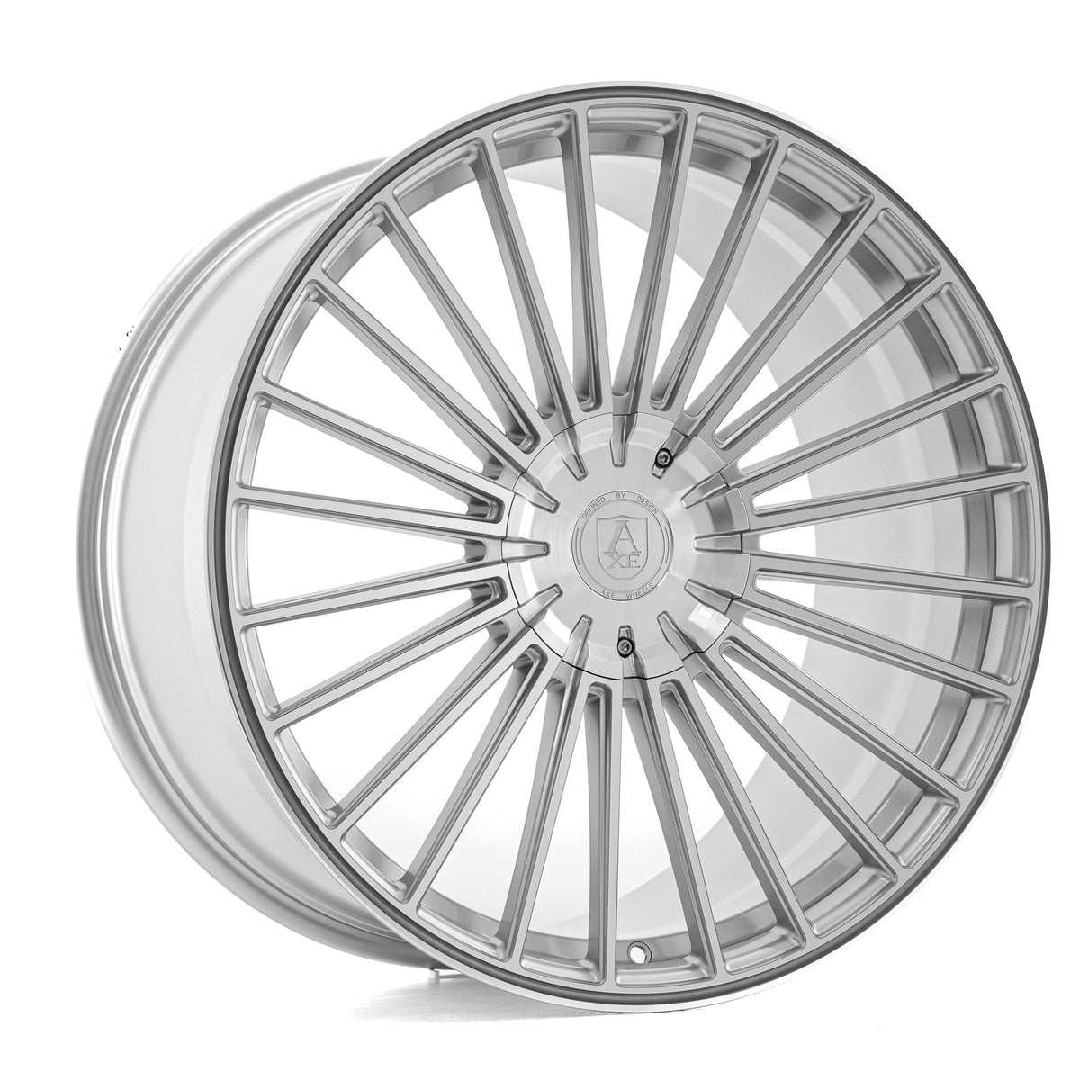 20x8.5 Axe Wheels EX50 Silver Wheel 5x112 (25mm)