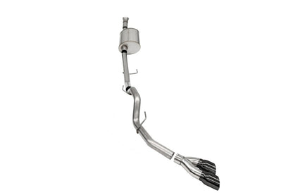 Corsa 2021-2025 Ford F-150 SuperCab/6.5in Bed 5.0L V8 Sport Cat-Back Single Side Exit-Black PVD