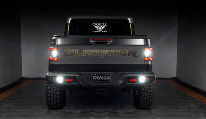 Oracle 2020+ Jeep Gladiator JT Flush Mount LED Tail Lights -  Tinted Lens