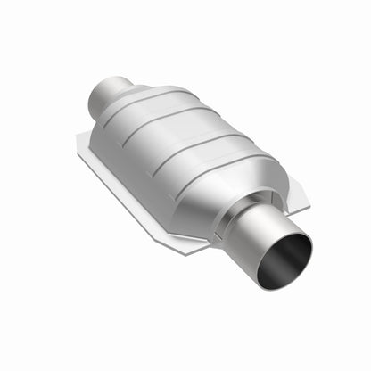 MagnaFlow Univ Cat Conv 2in Inlet/Outlet Center/Center Oval 9in Body L/6.5in Width/13in OA Length