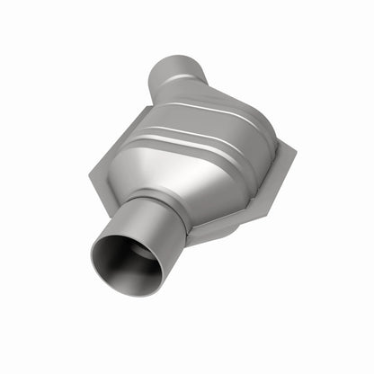 MagnaFlow Universal Catalytic Converter 2.25in Inlet/Outlet Angled Offset/Center Calif OBDII