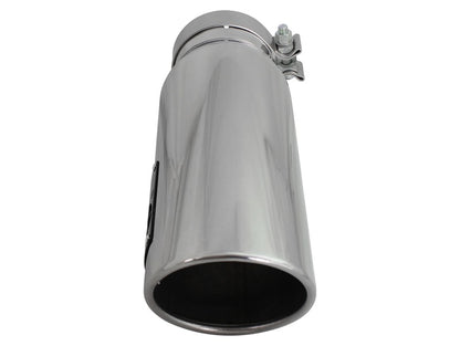 aFe Diesel Exhaust Tip Bolt On Polished 4in Inlet x 5in Outlet x 15in