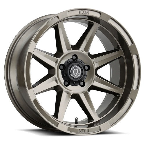 20x10 Icon Alloys Bandit Gloss Bronze Wheel 5x5 (-24mm)