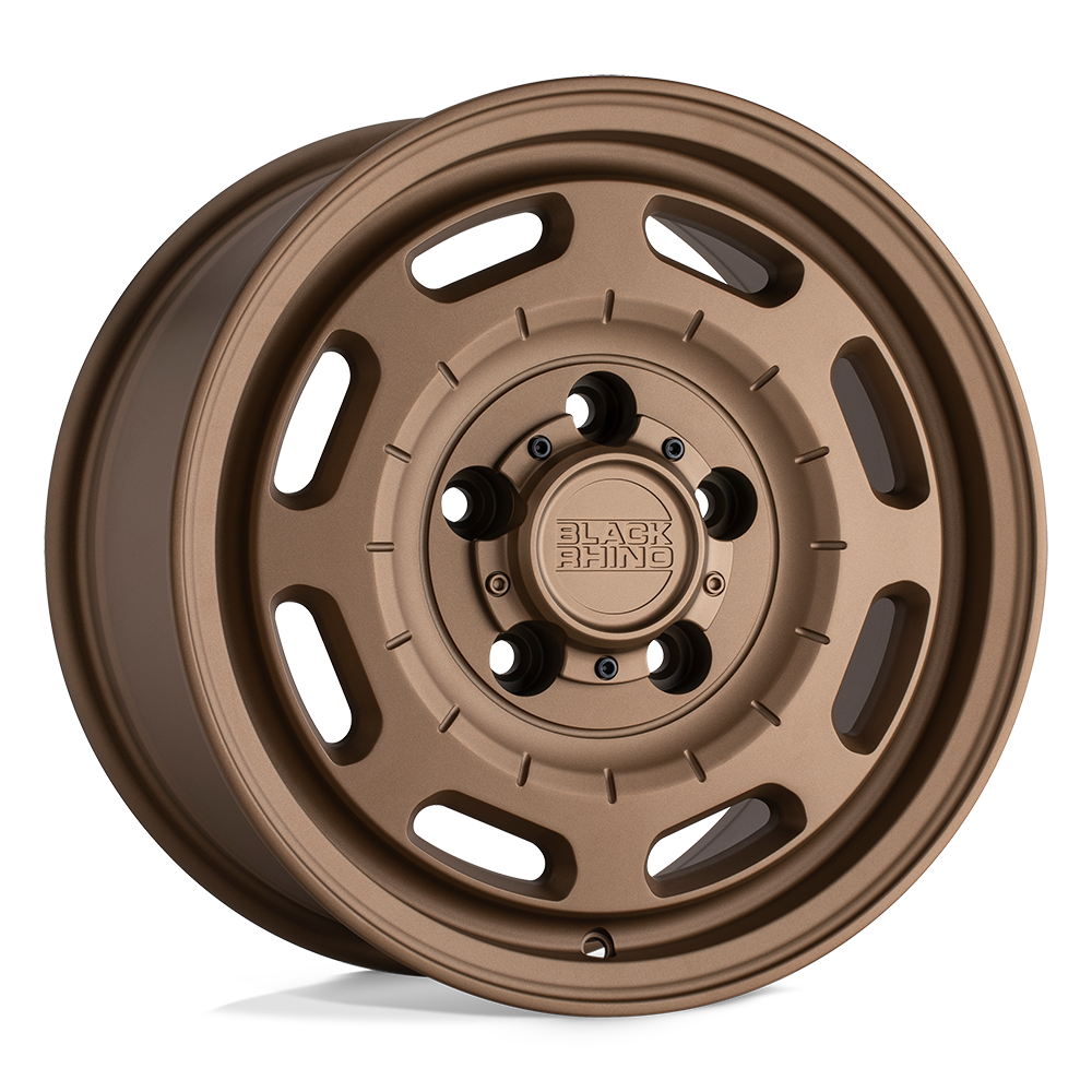 17x8 Black Rhino BANDOLIER MATTE BRONZE Wheel 6x130 (38mm)