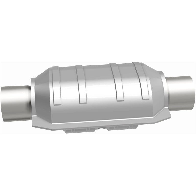MagnaFlow Univ Cat Conv 2in Inlet/Outlet Center/Center Oval 9in Body L/6.5in Width/13in OA Length