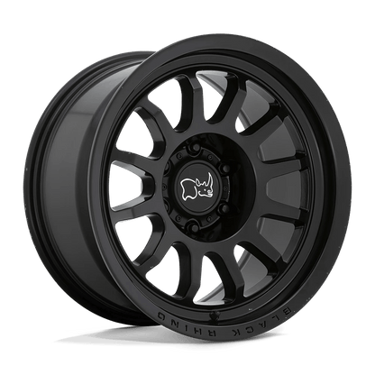 18x8.5 Black Rhino Rapid Matte Black Wheel 6x4.5 (0mm)