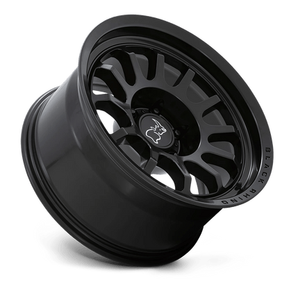 17x8.5 Black Rhino Rapid Matte Black Wheel 6x4.5 (0mm)