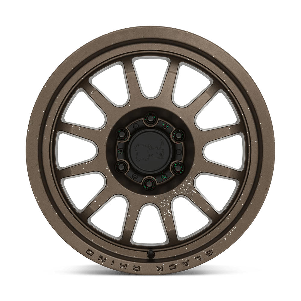17x8.5 Black Rhino Rapid Matte Bronze Wheel 6x5.5 (0mm)