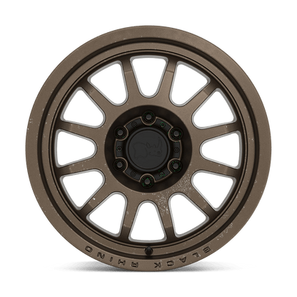 17x8.5 Black Rhino Rapid Matte Bronze Wheel 6x5.5 (0mm)