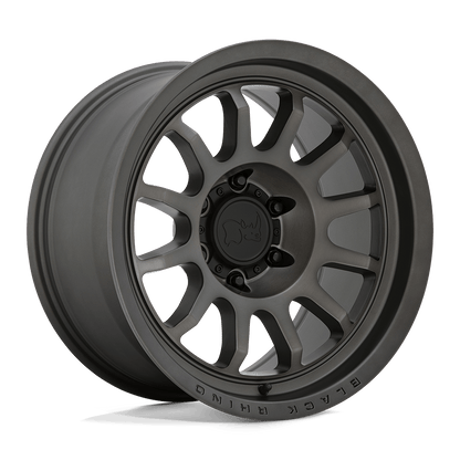 17x9 Black Rhino RAPID Matte Brushed Gunmetal Wheel 6x5.5 (12mm)