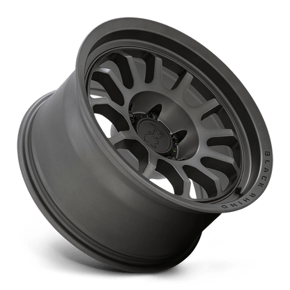 17x9 Black Rhino Rapid Matte Brushed Gunmetal Wheel 6x135 (12mm)