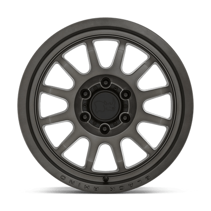 17x9 Black Rhino Rapid Matte Brushed Gunmetal Wheel 6x120 (12mm)