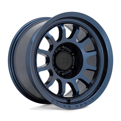 17x8.5 Black Rhino Rapid Midnight Blue Wheel 5x150 (10mm)