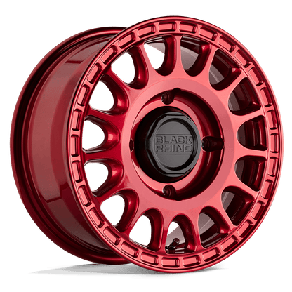 15x7 Black Rhino Powersports Sandstorm UTV Candy Red Wheel 4x137 (36mm)