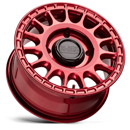 15x7 Black Rhino Powersports Sandstorm UTV Candy Red Wheel 4x110 (36mm)