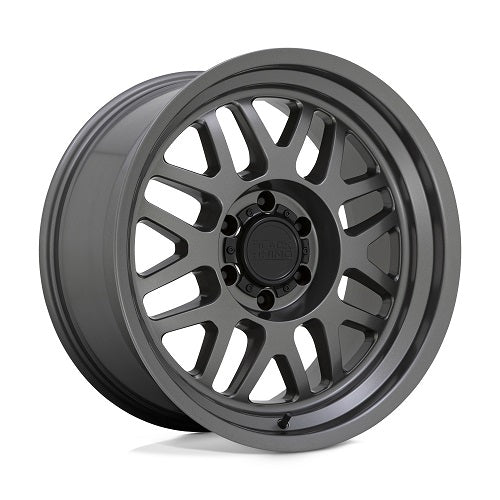17x9.5 Black Rhino DELTA Matte Gunmetal Wheel 6x5.5 (12mm)