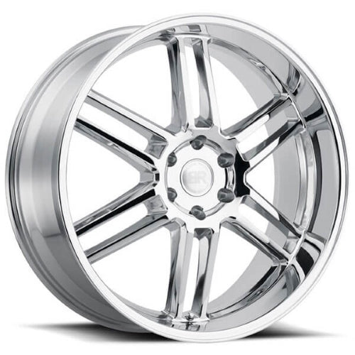 20x9 Black Rhino KATAVI CHROME Wheel 6x5.5 (15mm)