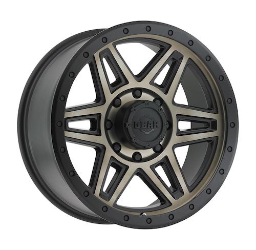 17x8.5 Gear Off Road 739BZ Endurance BronzeW/Blk Lip Wheel 6x135 (0mm)