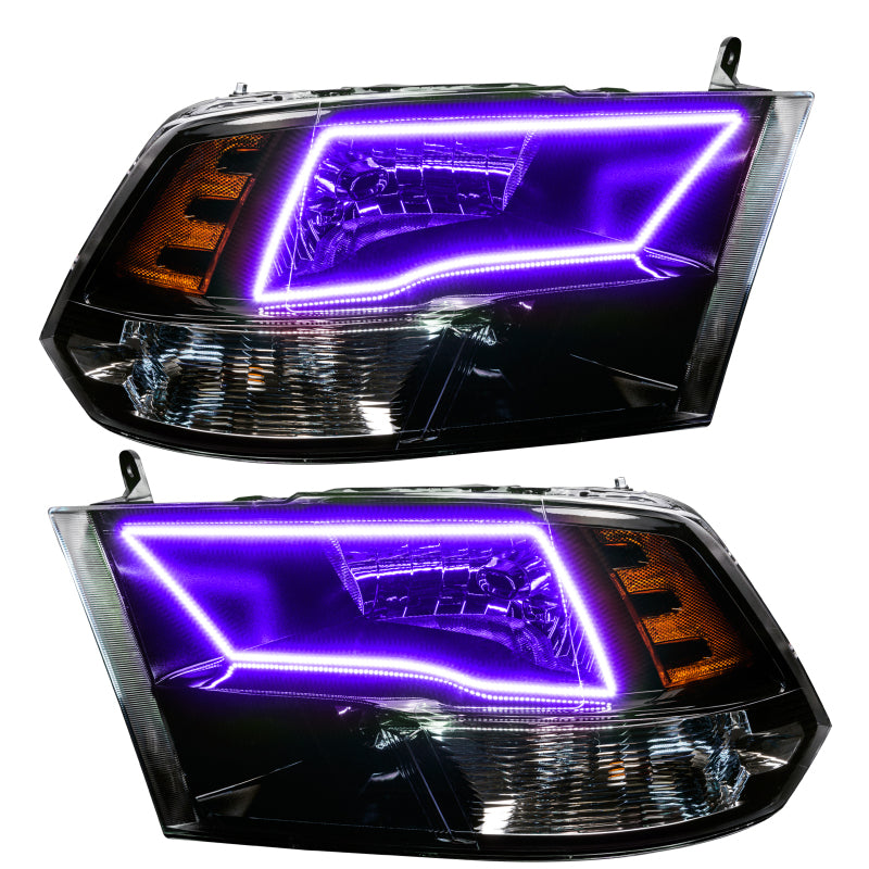 Oracle Lighting 09-18 Ram 1500 Sport Pre-Assembled w/Switchback Halo Headlights