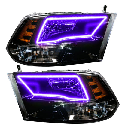 Oracle Lighting 09-18 Ram 1500 Sport Pre-Assembled w/Switchback Halo Headlights