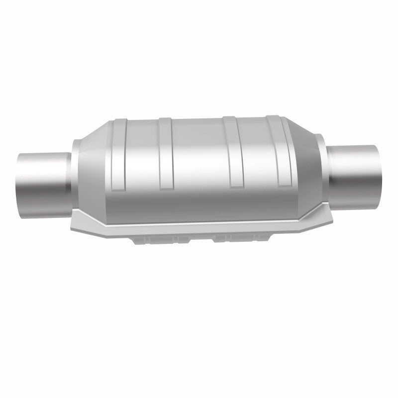 MagnaFlow Univ Cat Conv 2in Inlet/Outlet Center/Center Oval 9in Body L/6.5in Width/13in OA Length