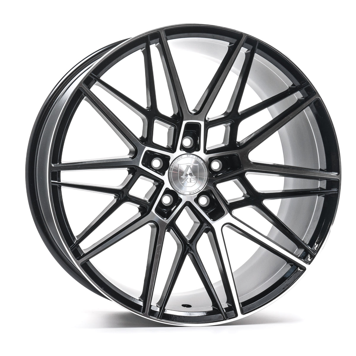 20x11 Axe CF1 Black And Polished Face Wheel Blank (48mm)