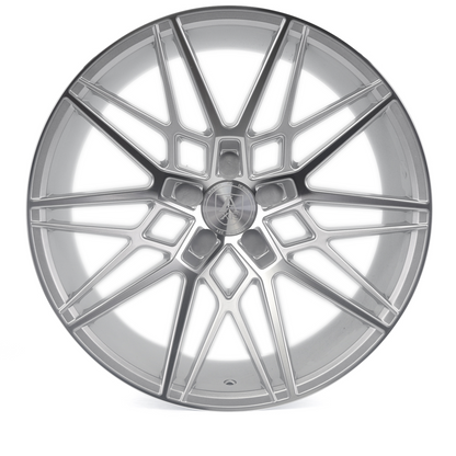 20x10.5 Axe CF1 Silver Wheels Blank (25mm) Set of 4