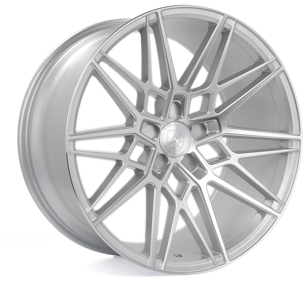 20x10.5 Axe CF1 Silver Wheels Blank (25mm) Set of 4