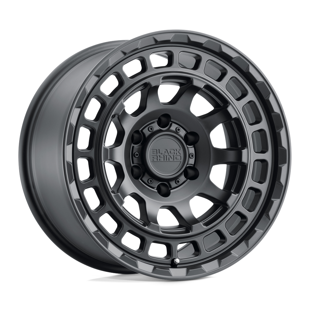 16x8 Black Rhino CHAMBER MATTE BLACK Wheel 6x5.5 (-10mm)