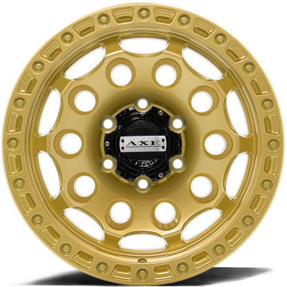 17x9 Axe Chaos Gold Wheel 6x5.5 (0mm)