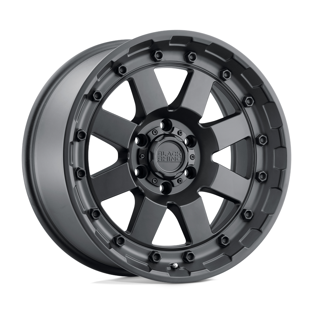 20x9 Black Rhino CLEGHORN MATTE BLACK Wheel 6x135 (12mm)