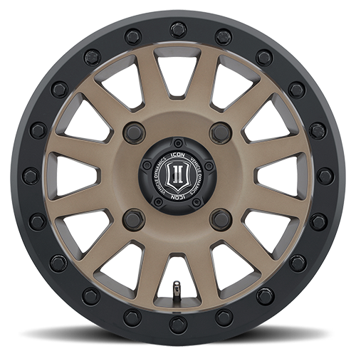 15x7 Icon Alloys Compression Bronze UTV Wheel 4x137 (38mm)