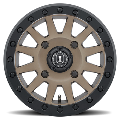 15x7 Icon Alloys Compression Bronze UTV Wheel 4x137 (12mm)