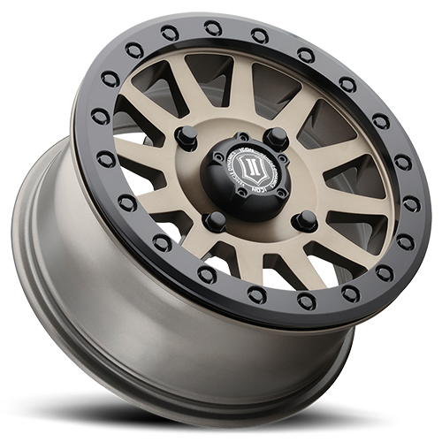 15x7 Icon Alloys Compression Bronze UTV Wheel 4x137 (38mm)