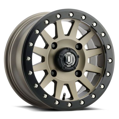 15x7 Icon Alloys Compression Bronze UTV Wheel 4x137 (38mm)