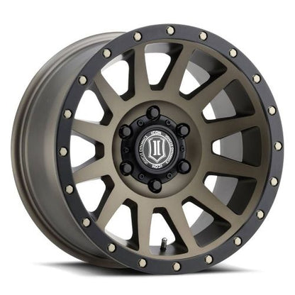 17x8.5 Icon Alloys Compression Bronze Wheel 6x135 (6mm)
