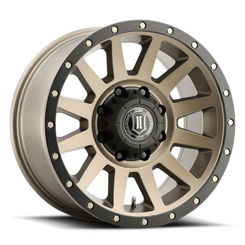 18x9 Icon Alloys Compression HD Bronze Wheel 8x170 (6mm)