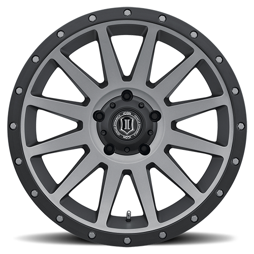 17x8.5 Icon Alloys Compression Titanium Wheel 5x5 (-6mm)