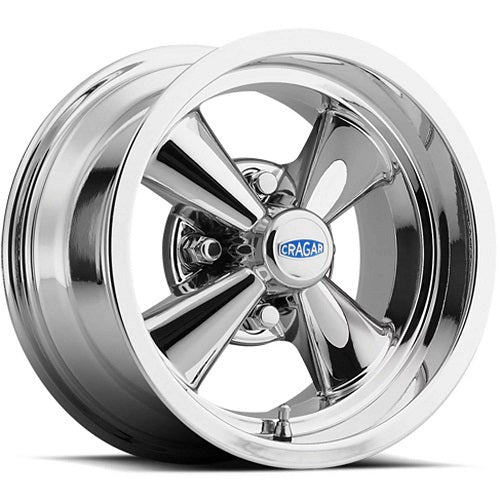 14x7 Cragar 410C S/S Chrome Wheel 4x4 -06