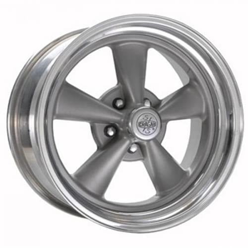 15x8 Cragar 61G S/S Chrome 2-Piece Wheel 5x4.75 -06