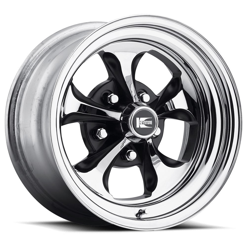 15x6 Cragar 32C Keystone Klassic Chrome Wheel 5x4.5/5x4.75/5x5 (-3mm)