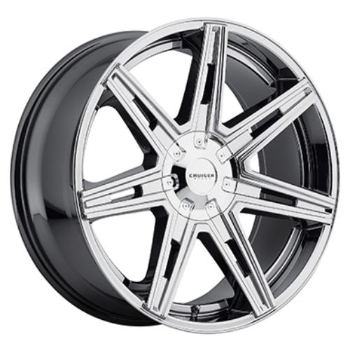 20x8.5 Cruiser Alloy 918V Paradigm Bright PVD Wheel 6x135/6x5.5 +25