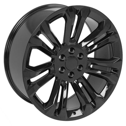 24x10 OE Wheels CV43B Gloss Black Wheel 6x5.5 (24mm)