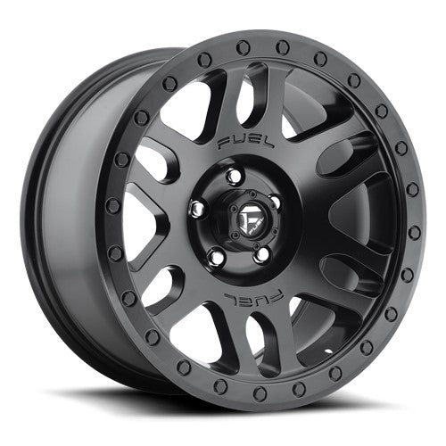20x9 Fuel D584 Recoil Matte Black Wheel 6x120 (6mm)