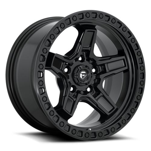 20x9 Fuel D697 KICKER MATTE BLACK Wheel 5x5.5 (1mm)