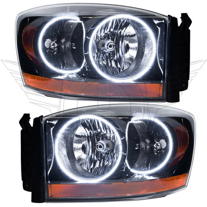 Oracle 06 Dodge Ram SMD HL - Black - ColorSHIFT w/ BC1 Controller